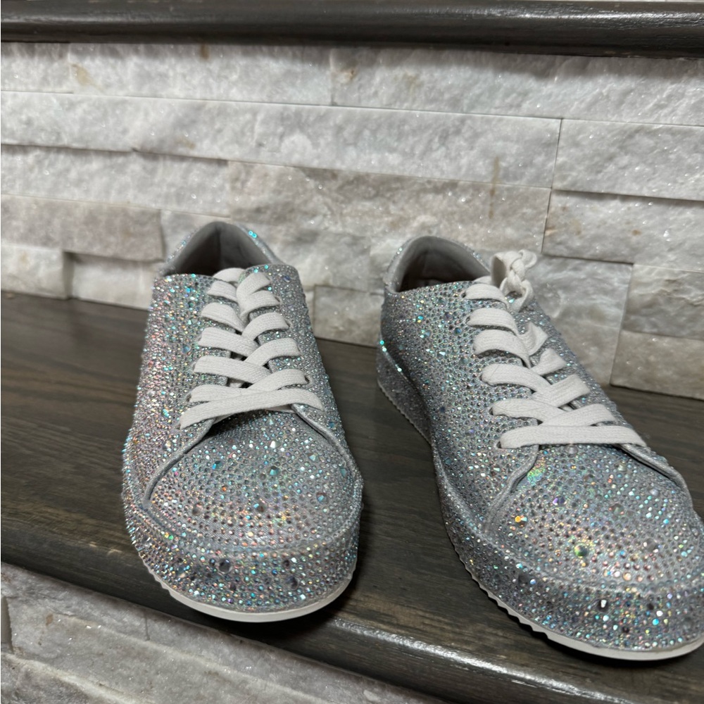 Sparkling Silver INC Sneakers
